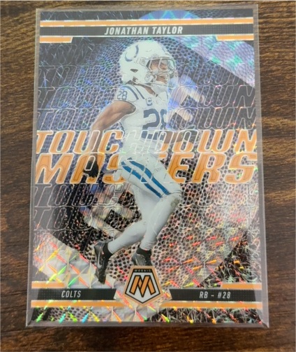 2025 Panini Mosaic Touchdown Masters #10 Jonathan Taylor — front