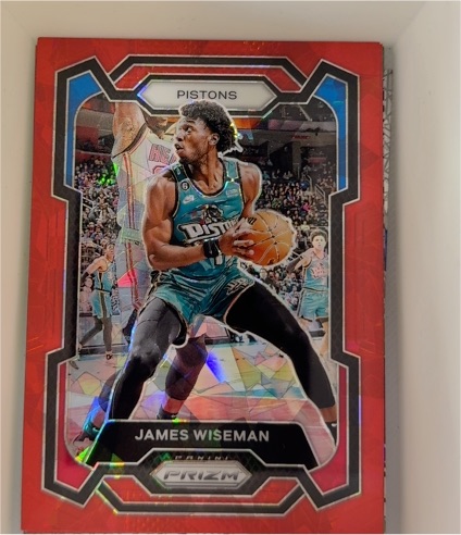 2023-24 Panini Prizm #86 James Wiseman — front