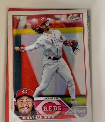 2023 Topps Chrome #53 Jonathan India — front