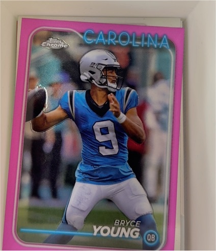 2024 Topps Chrome Football #16 Bryce Young — front