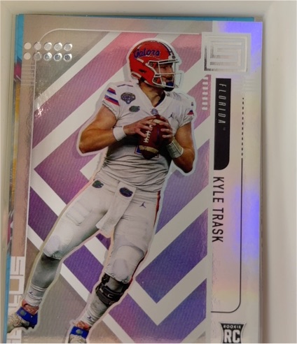 2021 Panini Chronicles Draft Picks Status #165 Kyle Trask Rookie Card — front