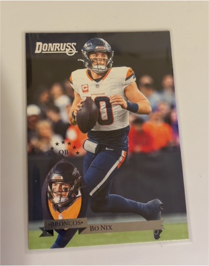 2025 Donruss Retro 1995 #32 Bo Nix — front