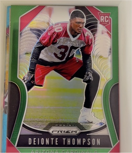 2019 Panini Prizm #390 Deionte Thompson — front