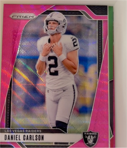 2024 Panini Prizm #153 Daniel Carlson — front