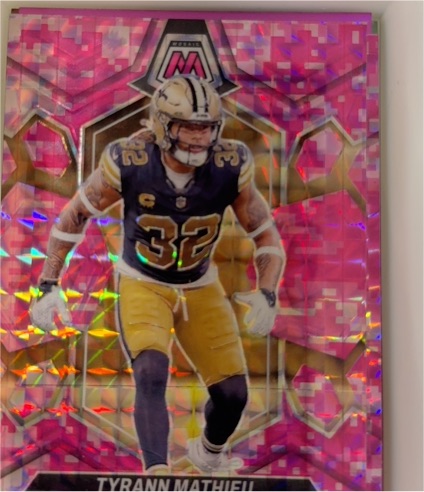 2024 Panini Mosaic #161 Tyrann Mathieu — front
