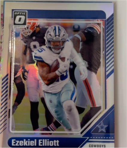 2024 Donruss Optic #51 Ezekiel Elliott — front