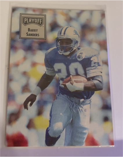 1993 Playoff Contenders #75 Barry Sanders — front