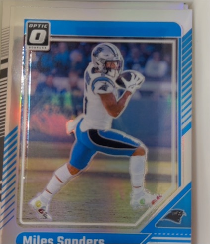 2024 Donruss Optic #27 Miles Sanders — front
