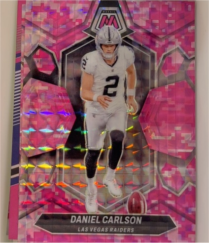 2024 Panini Mosaic #119 Daniel Carlson — front