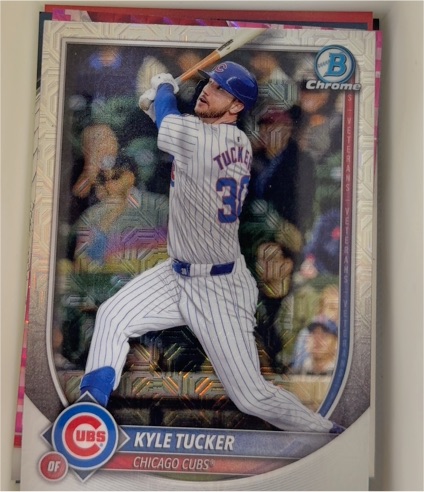 2025 Bowman Chrome #43 Kyle Tucker — front