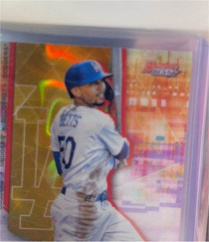 2019 Bowman's Best #1 Mookie Betts — front