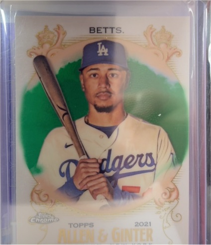 2021 Topps Allen & Ginter #92 Mookie Betts — front