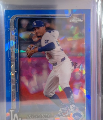 2025 Topps Chrome #50 Mookie Betts — front
