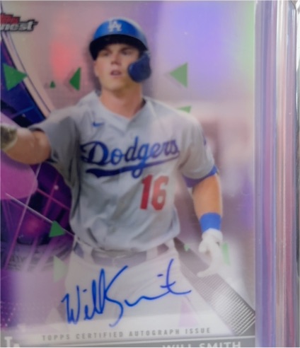 2021 Topps Finest Autograph #FA-WS Will Smith — front