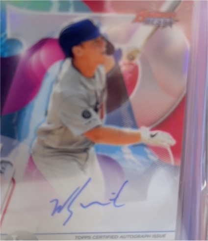 2020 Bowmans Best of 2020 Autographs Green Refractor #B20-WS Will Smith Auto /99 — front