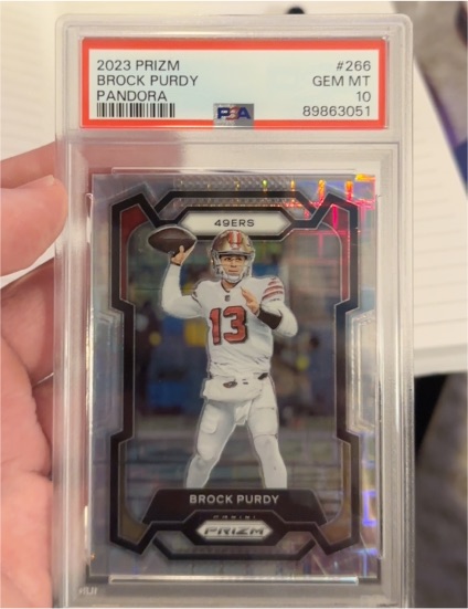 2023 Panini Prizm #266 Brock Purdy — front