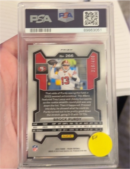 2023 Panini Prizm #266 Brock Purdy — front