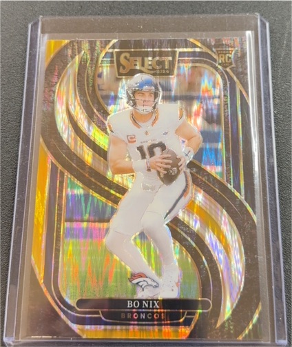 2024 Panini Select Premier Level #117 Bo Nix — front