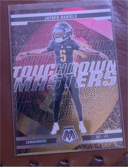 2025 Panini Mosaic Touchdown Masters #7 Jayden Daniels — front
