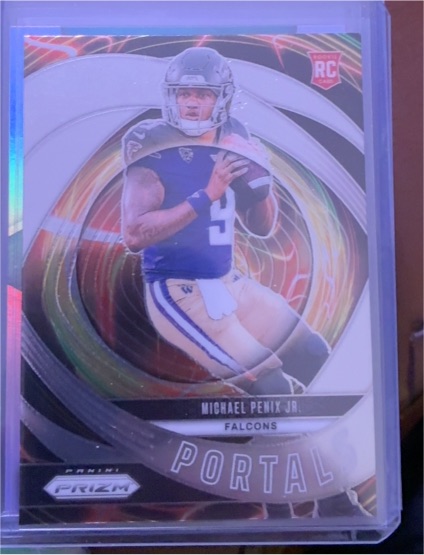 2024 Panini Prizm #6 Michael Penix Jr. Portals — front