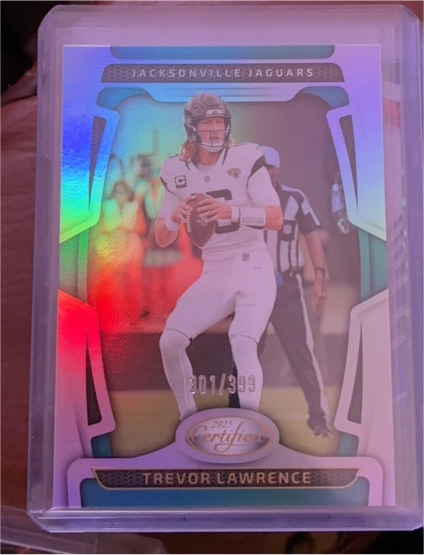 2025 Panini Certified #47 Trevor Lawrence — front