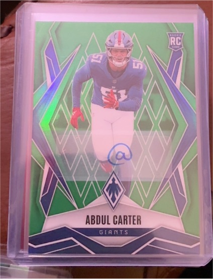2025 Panini Phoenix #177 Abdul Carter — front
