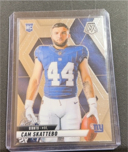 2025 Panini Mosaic #271 Cam Skattebo Rookie Card Image Variation — front