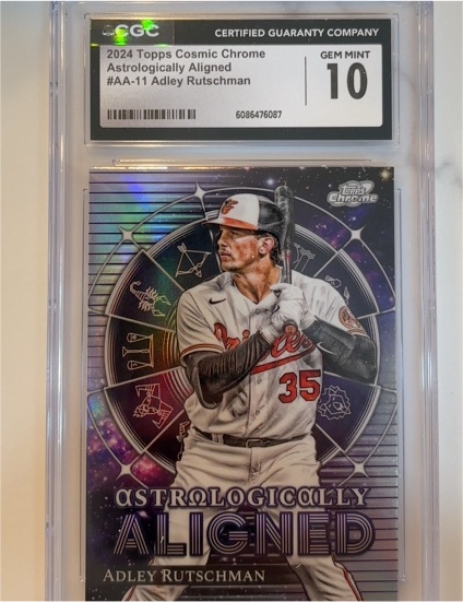 2024 Topps Cosmic Chrome #AA-11 Adley Rutschman Astrologically Aligned — front