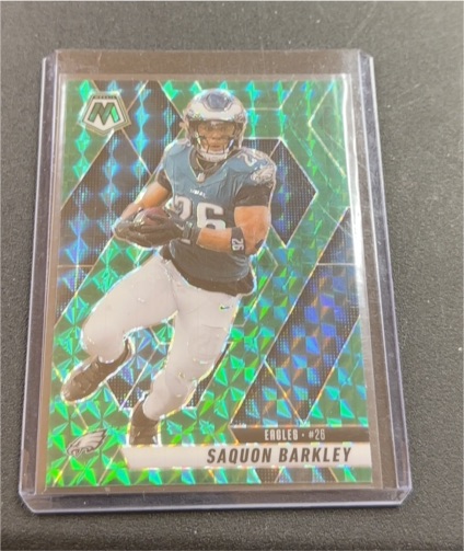 2024 Panini Mosaic #26 Saquon Barkley — front