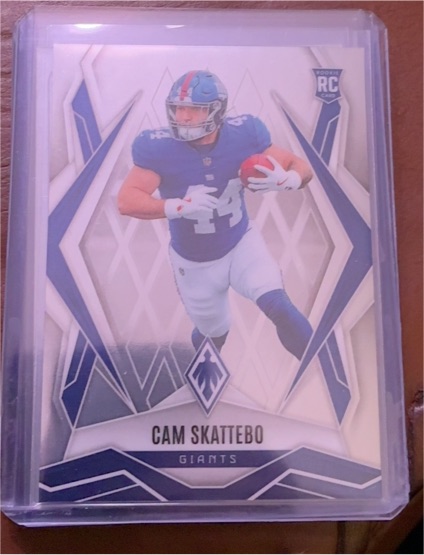 2025 Panini Phoenix RC Cam Skattebo — front
