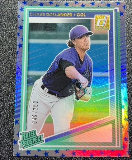 2025 Panini Donruss #049 Chase Dollander — front