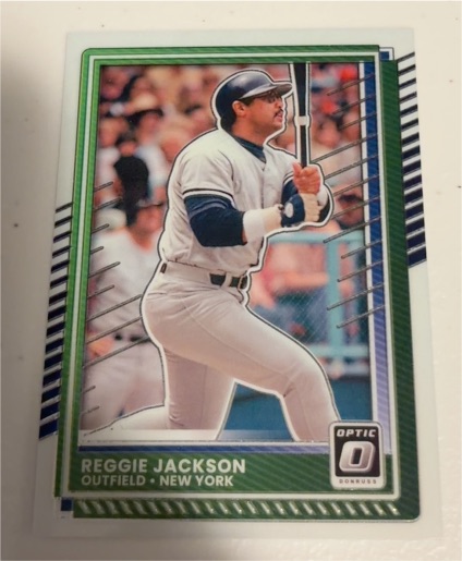 2025 Panini Donruss Optic #75 Reggie Jackson — front