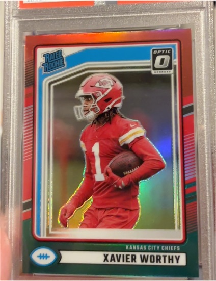 2024 Panini Donruss Optic #398 Xavier Worthy — front
