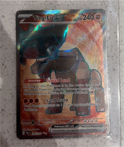 2023 Pokémon TCG Paldea Evolved #243 Ting-Lu ex — front