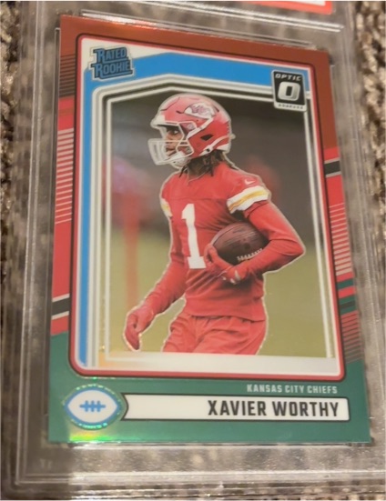 2024 Panini Donruss Optic #398 Xavier Worthy — front