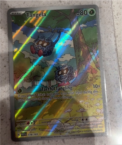 2023 Pokémon Scarlet & Violet 151 #178 Tangela — front