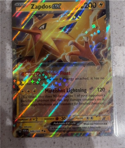 2023 Pokémon TCG Scarlet & Violet 151 #145 Zapdos ex — front