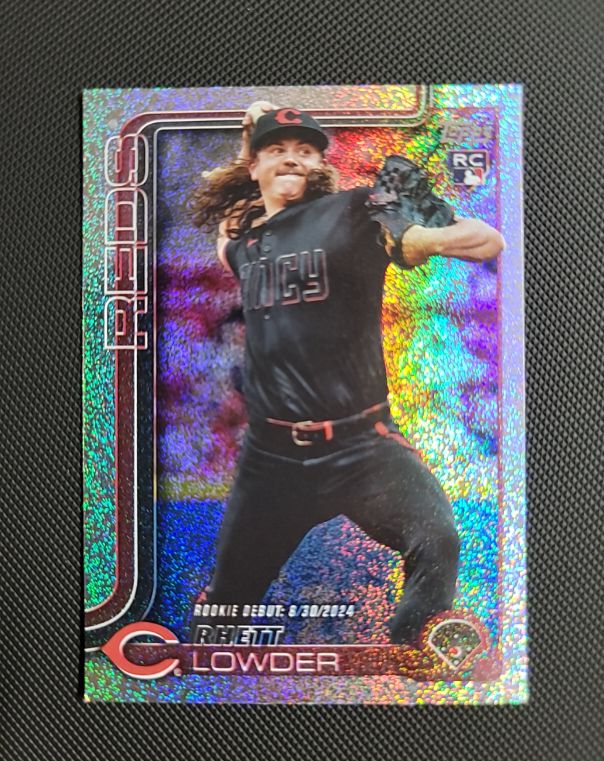2025 Topps Update #US318 Rhett Lowder — front