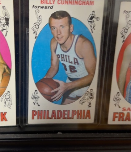 1969-70 Topps #40 Billy Cunningham — front