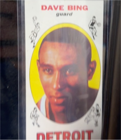 1969 Topps Basketball #55 Dave Bing — front