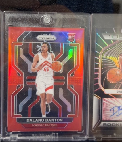 2021-22 Panini Prizm #328 Dalano Banton — front