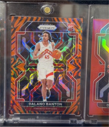 2021-22 Panini Prizm #328 Dalano Banton — front