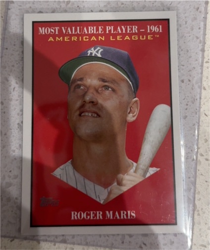 2025 Topps Update #MV-36 Roger Maris — front