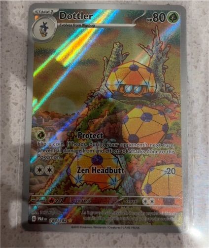 2023 Pokémon SV04: Paradox Rift #184 Dottler — front