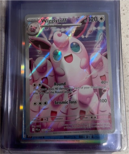 2025 Pokemon ME02: Phantasmal Flames #105 Wigglytuff — front