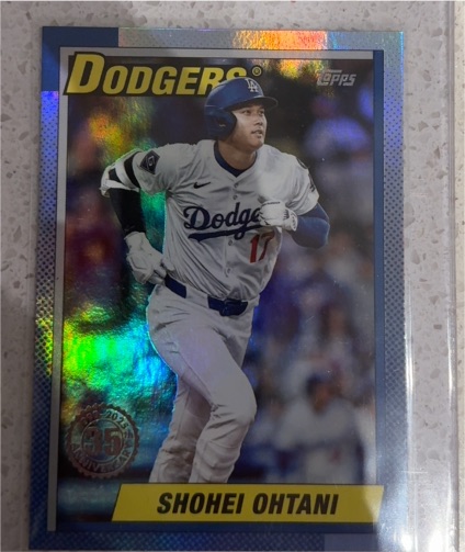2025 Topps Update #U90-33 Shohei Ohtani 1990 Topps Baseball 35th Anniversary — front