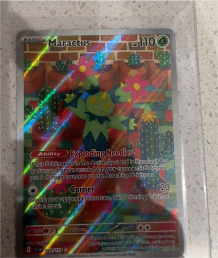 2025 Pokemon Journey Together #160 Maractus — front