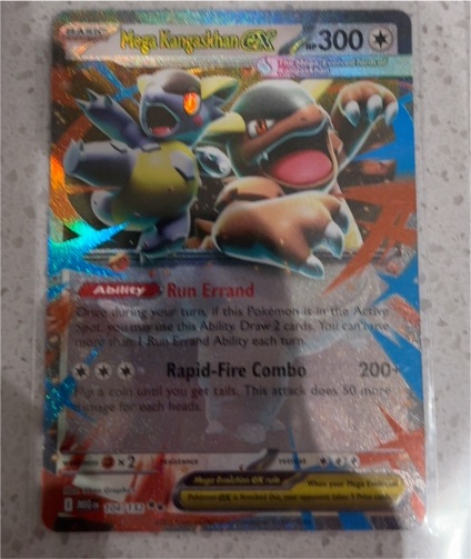2016 Pokémon ME01: Mega Evolution #104 Mega Kangaskhan EX — front