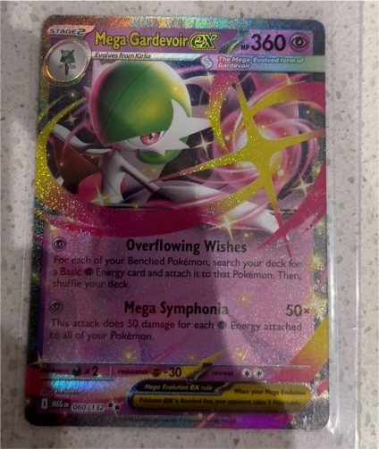 2025 Pokémon TCG Mega Evolution #060 Mega Gardevoir EX — front