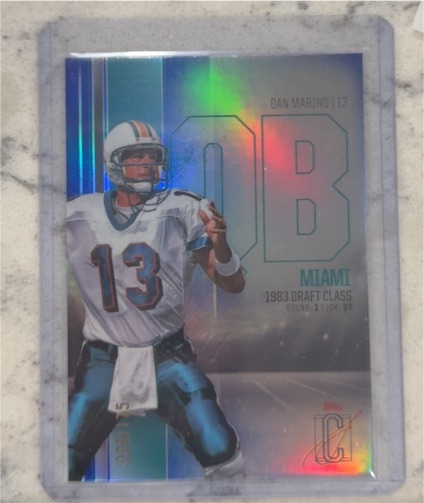 2024 Topps Signature Class #28 Dan Marino — front